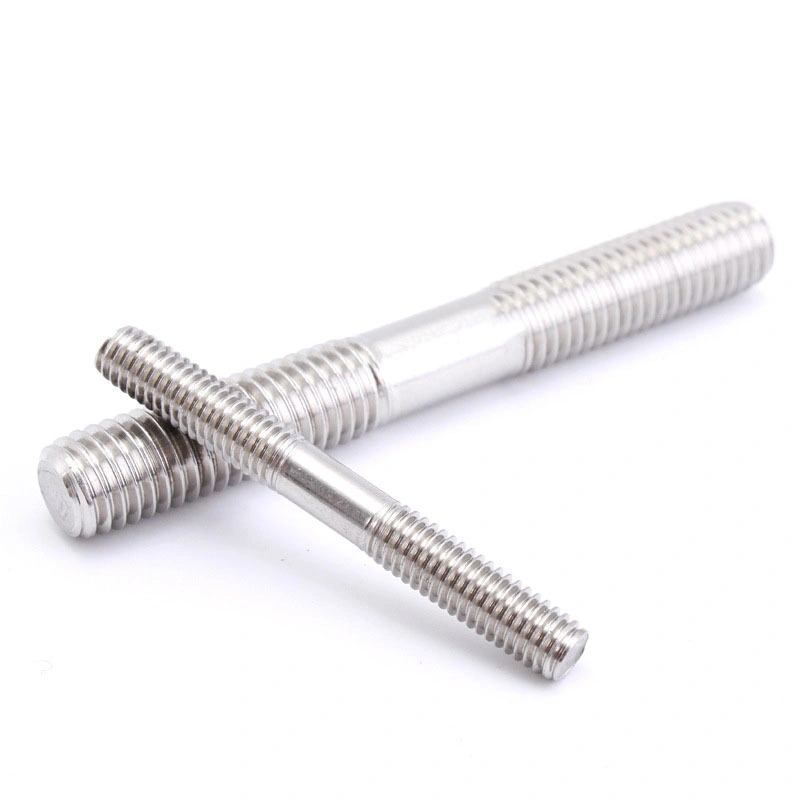 Basic Customization GB897 GB898 899 900 901 953 Alloy Stainless Steel Stud Bolt Slender Double End Stud Threaded Rods with Driver Stud Auto Spare Parts