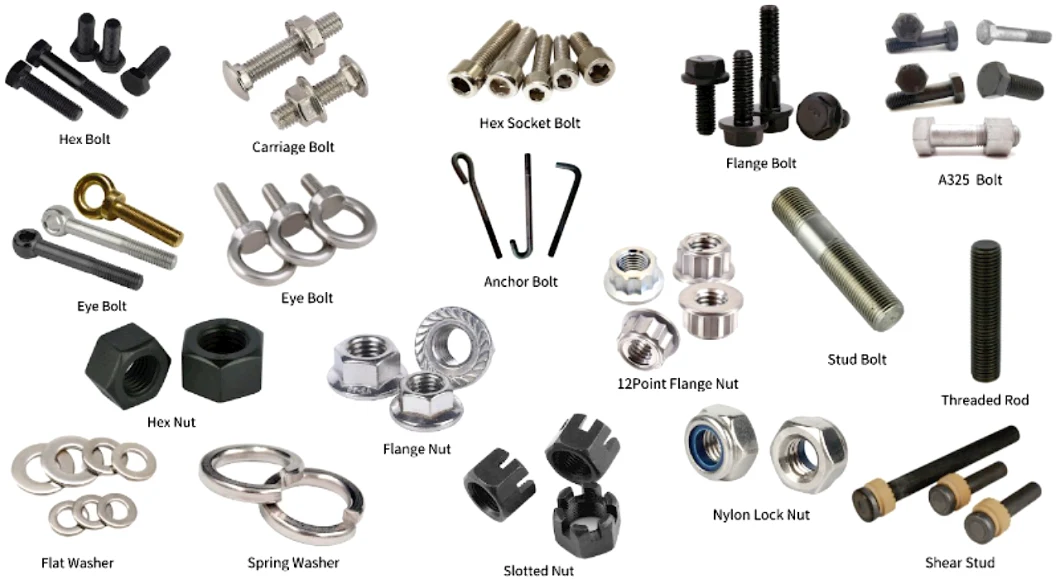 ASTM A193 Grade B7 B8 B16 DIN 976 Full Thread Stud Bolts Threaded Rod