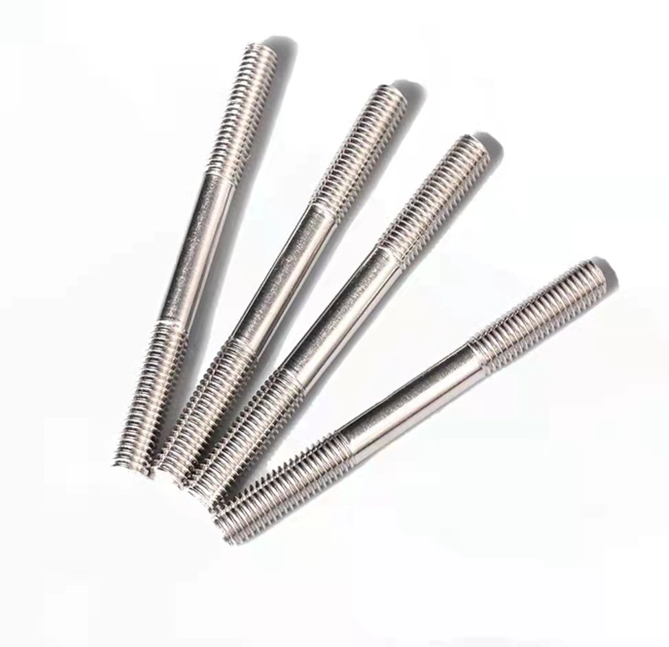 Basic Customization GB897 GB898 899 900 901 953 Alloy Stainless Steel Stud Bolt Slender Double End Stud Threaded Rods with Driver Stud Auto Spare Parts