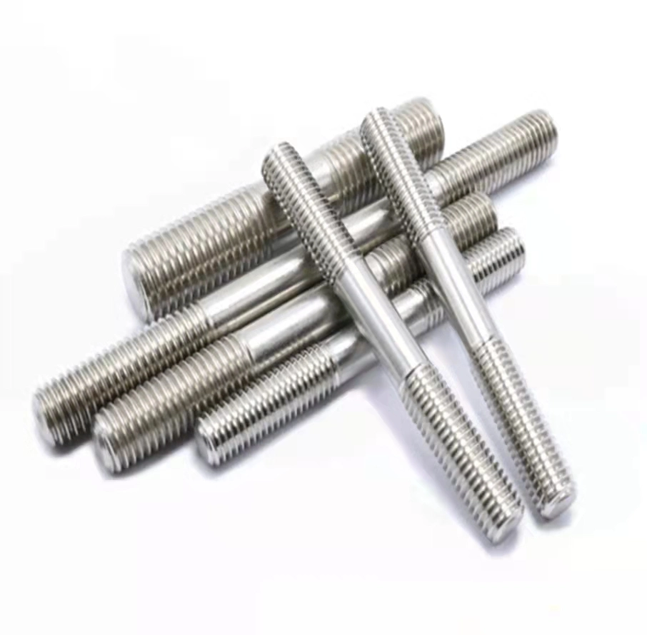 Basic Customization GB897 GB898 899 900 901 953 Alloy Stainless Steel Stud Bolt Slender Double End Stud Threaded Rods with Driver Stud Auto Spare Parts