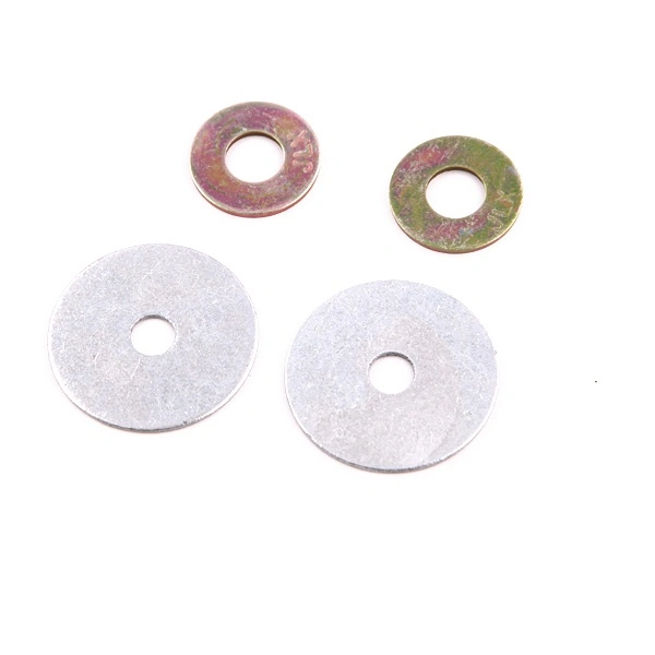 High Quality Zinc Plated Flat Washer 1/4